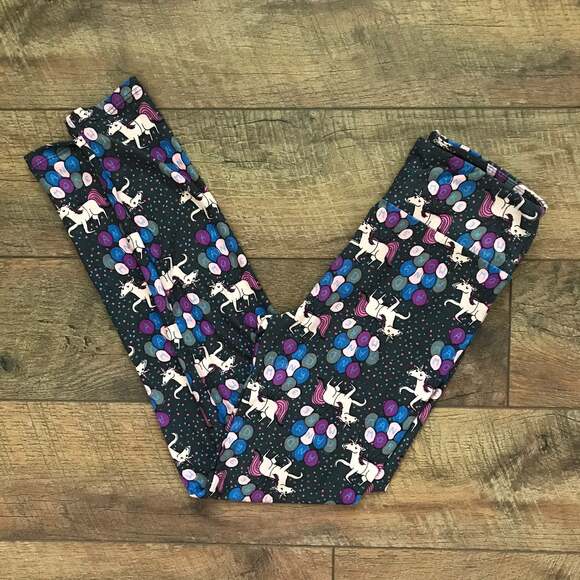 LuLaRoe 4th Birthday Leggings NWOT - Picture 1 of 2